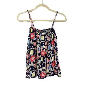 Gap Body Factory Floral Spaghetti Strap Top Size XS